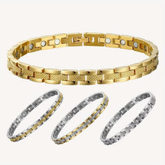 Adjustable Titanium Magnetic Bracelet for Women with Tool