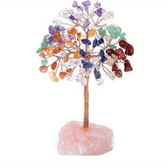 Amethyst Crystal Tree Raw Healing Crystals Fluorite Base Money Tree