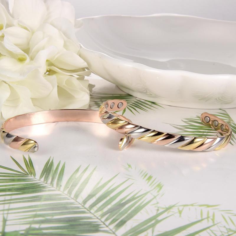 Magnetic Copper Bracelets for Women - Birthday Party Jewelry Gift