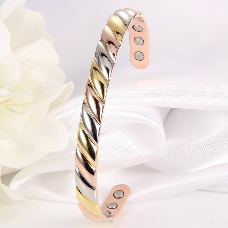 Magnetic Copper Bracelets for Women - Birthday Party Jewelry Gift