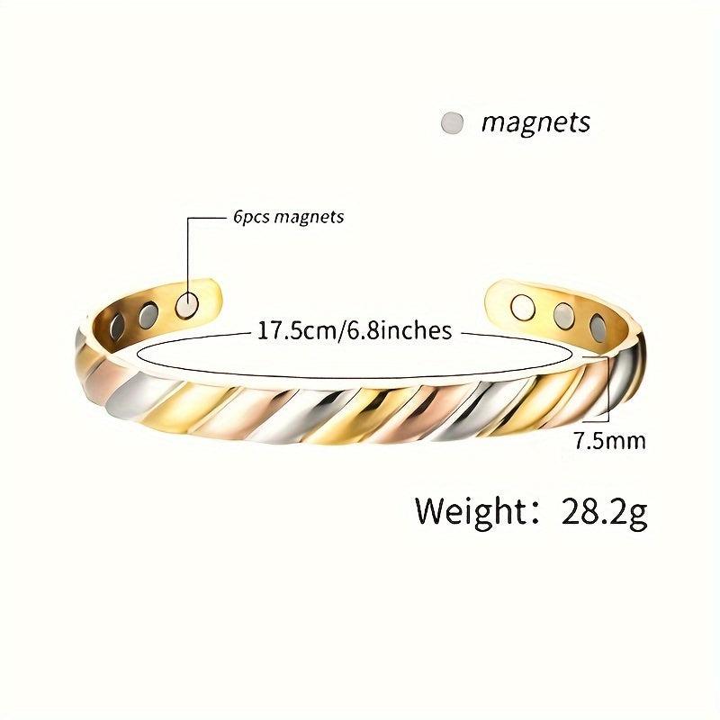 Magnetic Copper Bracelets for Women - Birthday Party Jewelry Gift