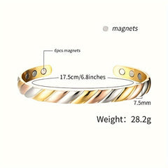 Magnetic Copper Bracelets for Women - Birthday Party Jewelry Gift
