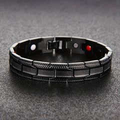 Men's Magnetic Titanium Steel Bracelet With Ultra Strength Magnet