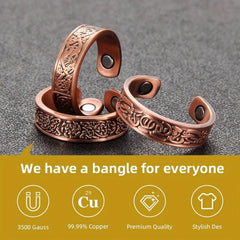 Magnetic Copper Ring for Women & Men