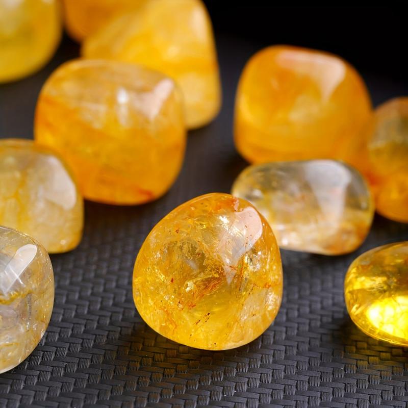 Natural Citrine Bare Stone for Healing Reiki Meditation