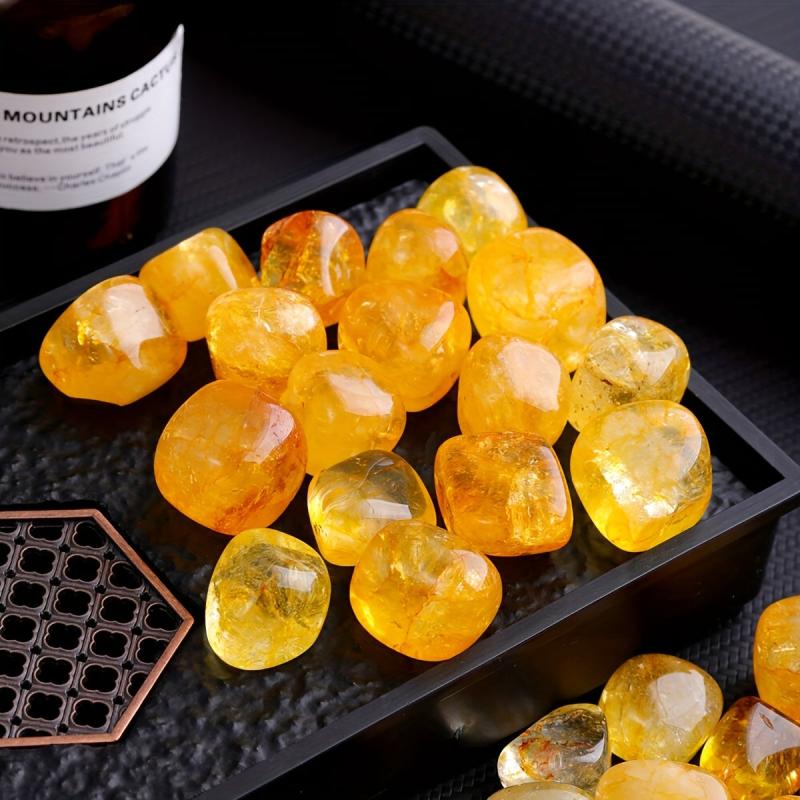 Natural Citrine Bare Stone for Healing Reiki Meditation