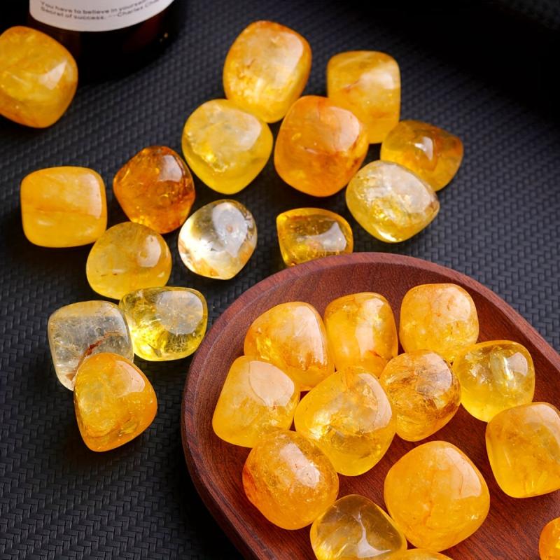 Natural Citrine Bare Stone for Healing Reiki Meditation