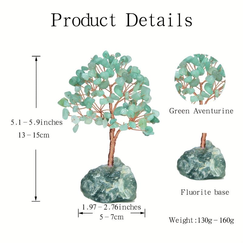 Crystal Tree Natural Crystal Tree Fluorite Money Tree Chakra Life Tree Stone
