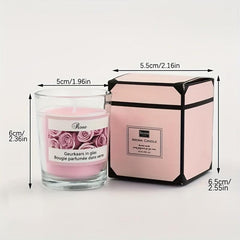 Scented Candles in Glass Jar for Holidays