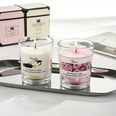 Scented Candles in Glass Jar for Holidays