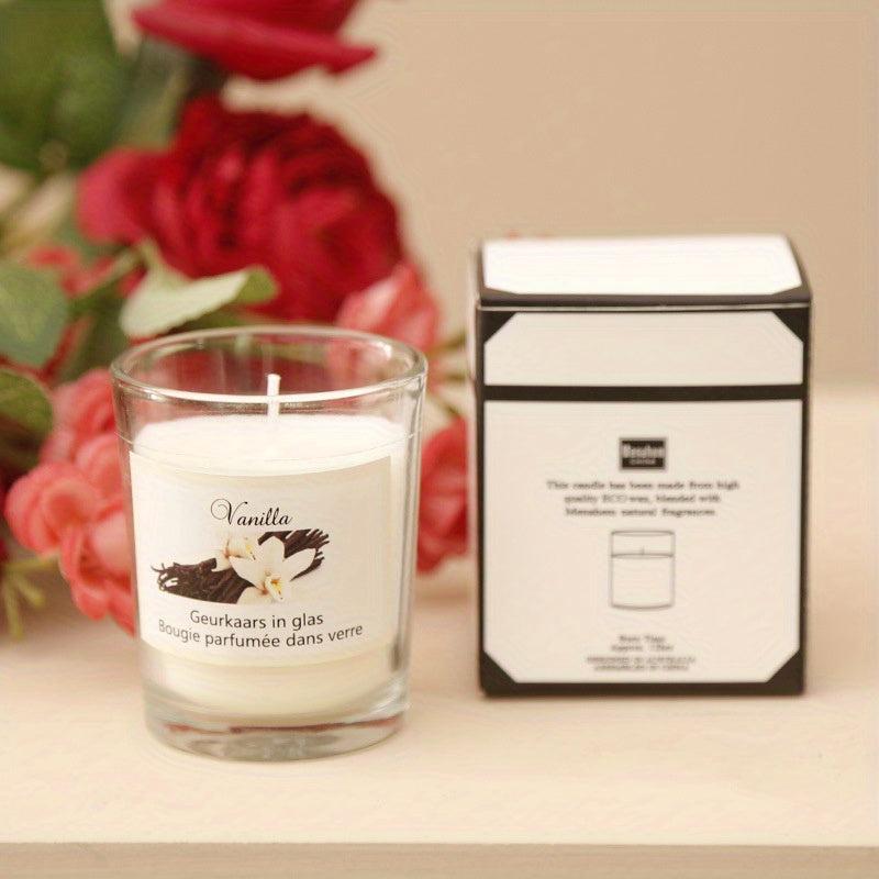 Scented Candles in Glass Jar for Holidays