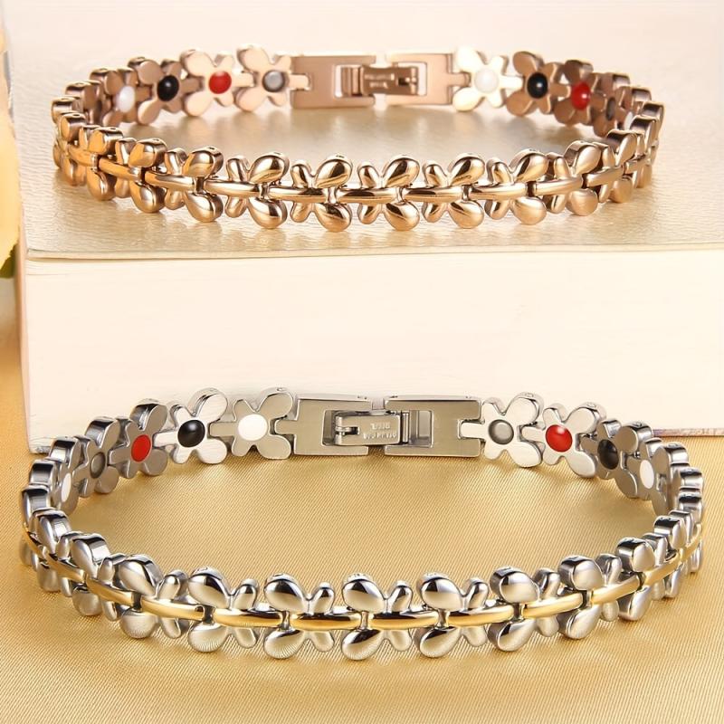 Magnetic Bracelet for Women Titanium Steel Lymphatic Drainage Jewelry