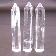 Clear Smelt Quartz Point Crystal Grid Reiki Chakra Stone