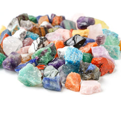 Mixed Rare Natural Crystal Gemstone 20 Types Raw Rough Random Selection