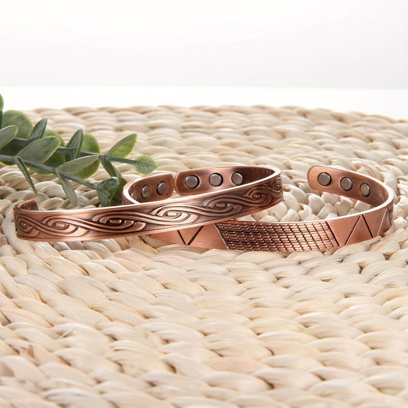 Copper Magnetic Bracelet Gift for Women & Men