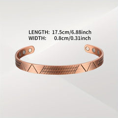 Copper Magnetic Bracelet Gift for Women & Men