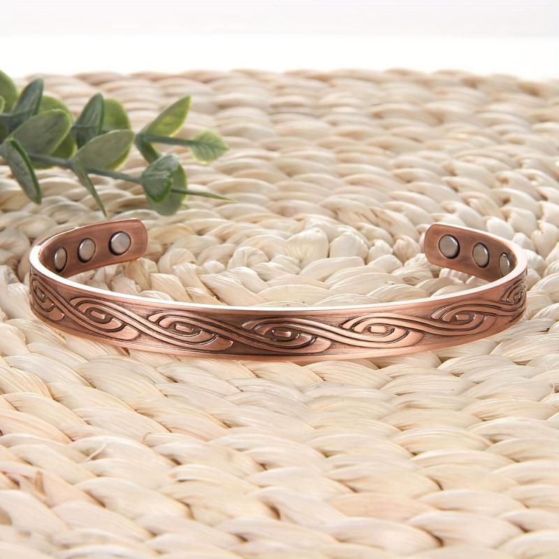 Copper Magnetic Bracelet Gift for Women & Men