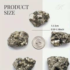 Natural Pyrite Cluster High energy Iron Rock Reiki Crystals