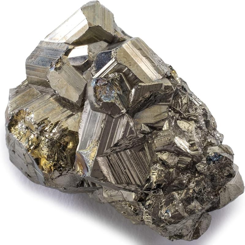 Natural Pyrite Cluster High energy Iron Rock Reiki Crystals