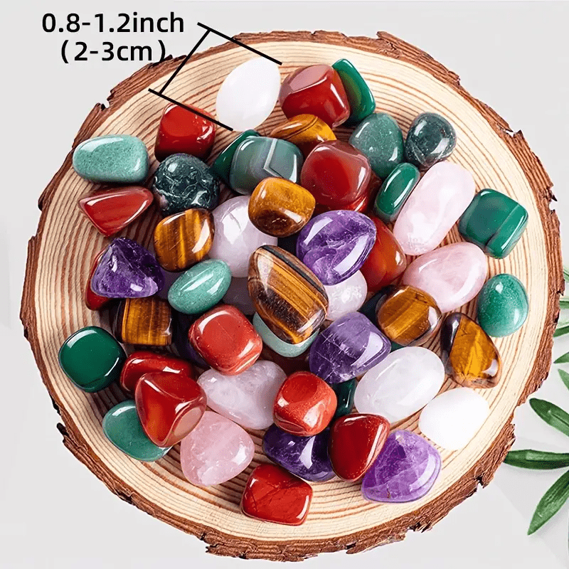 Natural Chakra Crystals Bulk Assorted Stones for Reiki Yoga Meditation