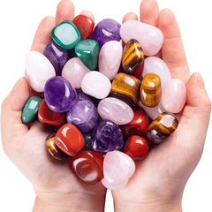 Natural Chakra Crystals Bulk Assorted Stones for Reiki Yoga Meditation