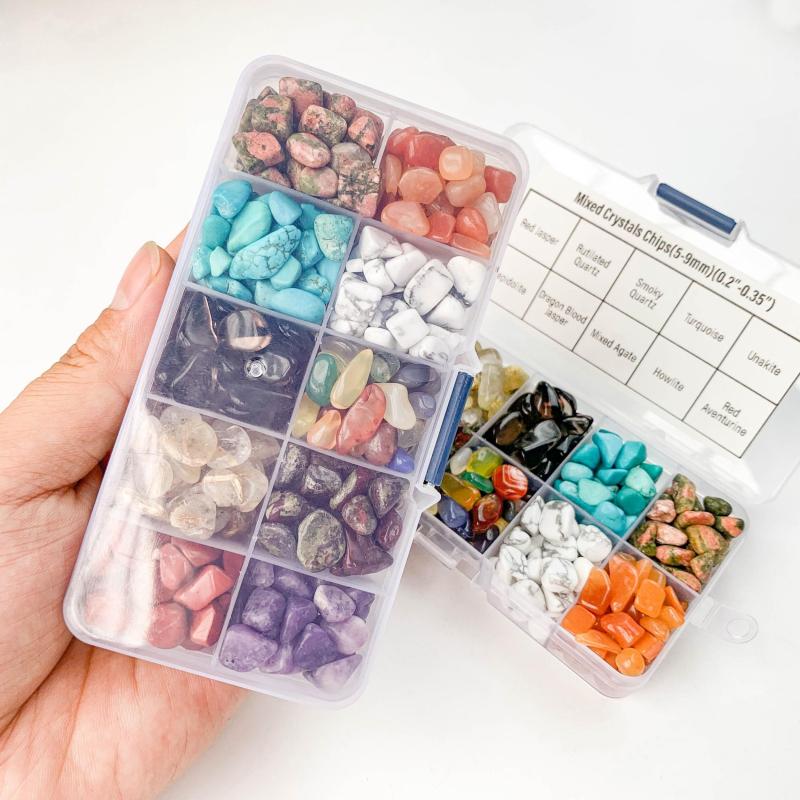 Rare High Crystal Gem Collection Chips Box 0.5 lb