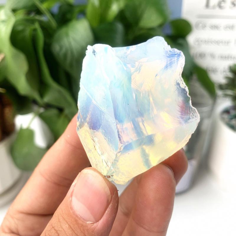 Natural Opalite Crystal & Gemstone for Meditation - Reiki Yoga Energy Therapy