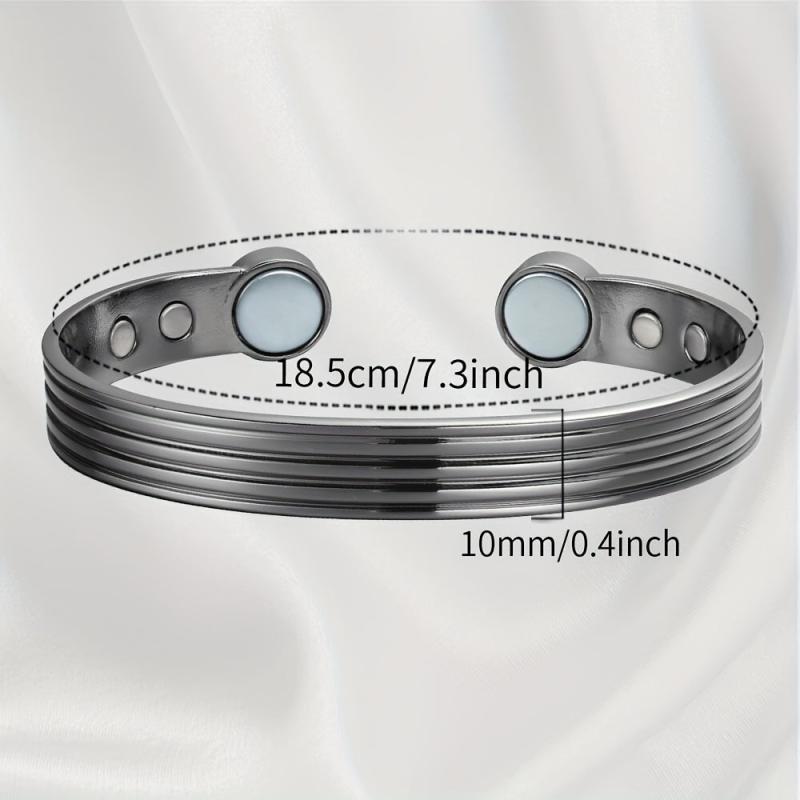 Men's Magnetic Copper Bracelet with 3500 Gauss Magnet