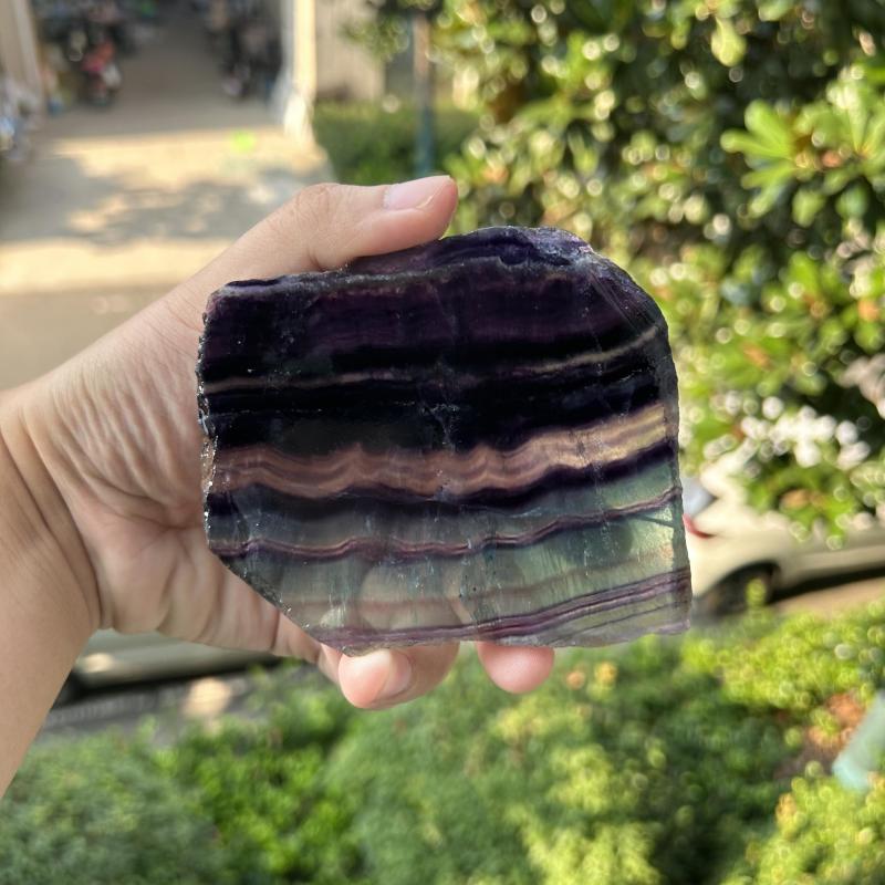 Natural Fluorite Healing Stones - Home Decor - Stunning Desk Decor