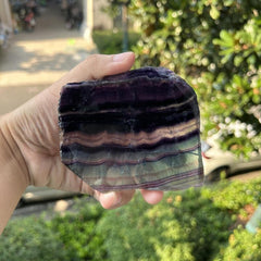 Natural Fluorite Healing Stones - Home Decor - Stunning Desk Decor