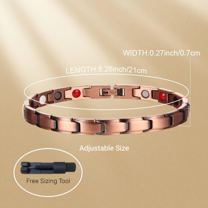 Copper Bracelets For Women Ultra Magnetic Bracelets For Women Crystal Jewelry