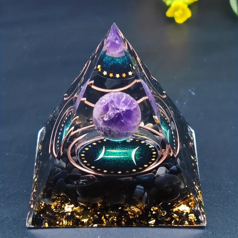 12 Constellations Orgone Pyramid Energy Orgonite
