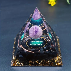 12 Constellations Orgone Pyramid Energy Orgonite