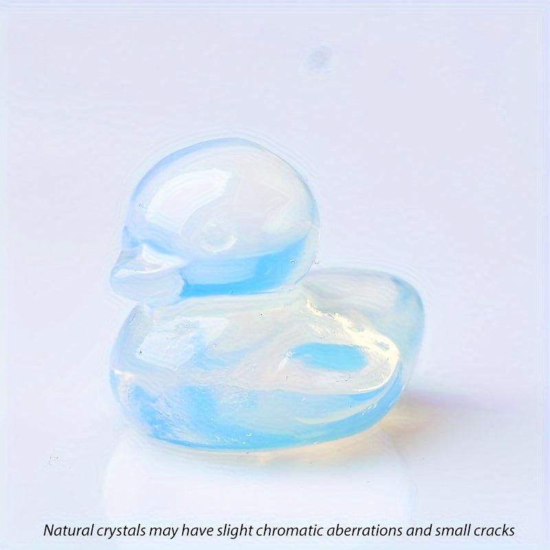 Crystal Carving Duck Home Decor Ornament