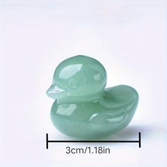Crystal Carving Duck Home Decor Ornament