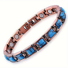 Turquoise Magnetic Bracelet for Women, 3500 Gauss Magnets