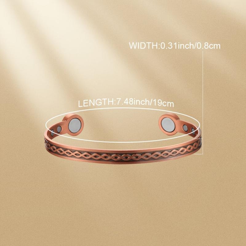 Copper Bracelet For Women Men Magnetic Bracelet Ultra Strength Magnets