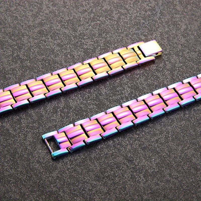 Titanium Magnetic Bracelet Double Raw Magnetic Adjustable Men's Jewelry