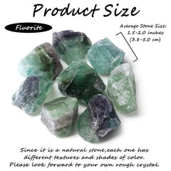 Natural Fluorite Stone Bulk Raw Crystal Fluorite Chunks Healing