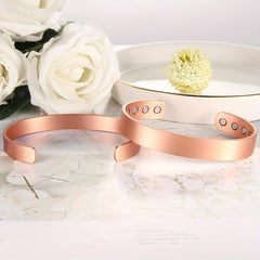 Copper Magnetic Bracelet 99.99% Pure Copper Cuff Bangle