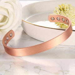Copper Magnetic Bracelet 99.99% Pure Copper Cuff Bangle
