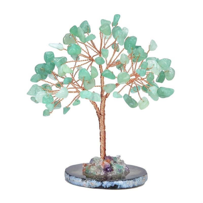 Natural Lapis Crystal Tree Home Desk Decoration