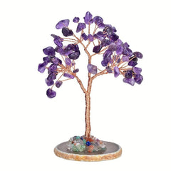 Natural Lapis Crystal Tree Home Desk Decoration