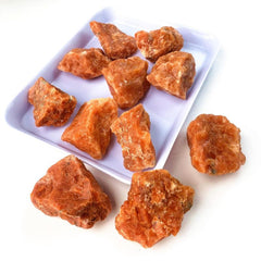 Natural Sunstone Raw Stone Healing Crystal Home Decoration & Aromatherapy