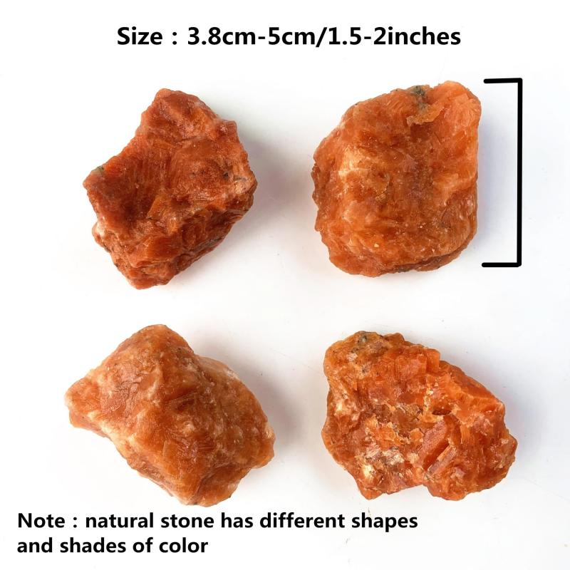Natural Sunstone Raw Stone Healing Crystal Home Decoration & Aromatherapy