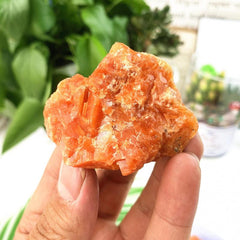 Natural Sunstone Raw Stone Healing Crystal Home Decoration & Aromatherapy