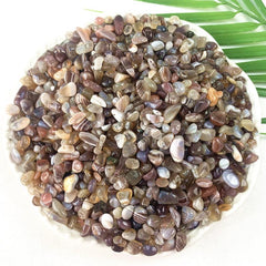 100g Botswana Agate Stone Crystal Chips Polished Stones Healing Crystals