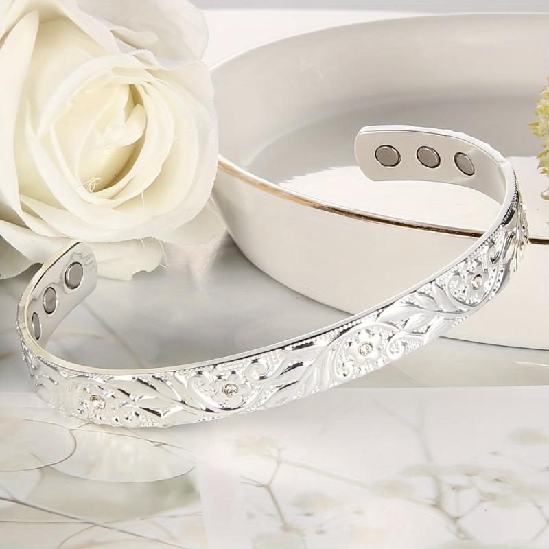 Pure Copper Bracelet For Women Ultra Magnetic Crystal Mother's Jewelry