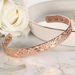 Pure Copper Bracelet For Women Ultra Magnetic Crystal Mother's Jewelry