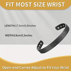 Titanium Magnetic Bracelet for Women Ultra Strength Therapy